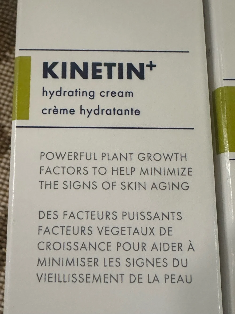 Lot of 2 Obagi Kinetin Hydrating Cream~Full Sizes~1.7 fl.oz Each~New & Sealed!